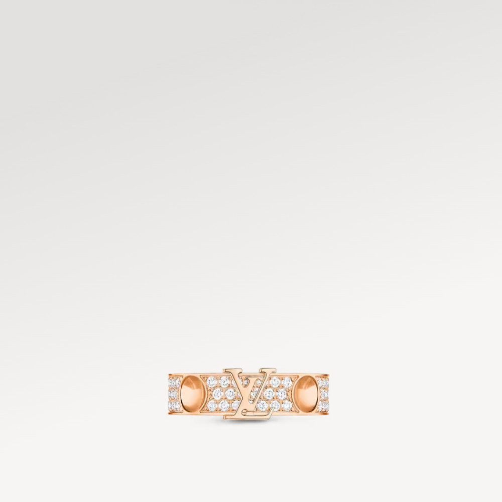 Empreinte Ring, Pink Gold And Diamonds Empreinte Ring, Pink Gold And Diamonds