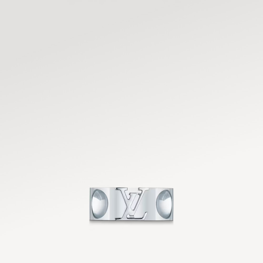 Empreinte Large Ring, White Gold Empreinte Large Ring, White Gold