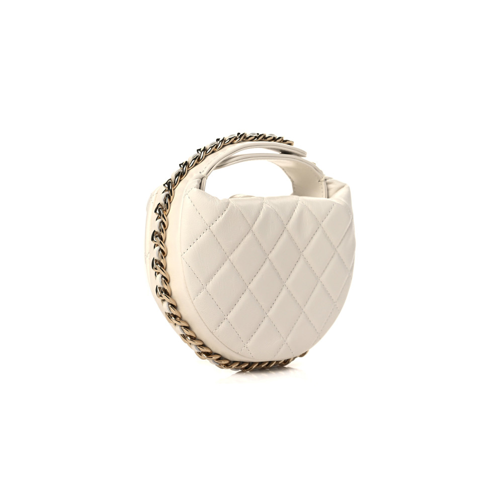 CHANEL AROUND POUCH HOBO BAG CHANEL AROUND POUCH HOBO BAG