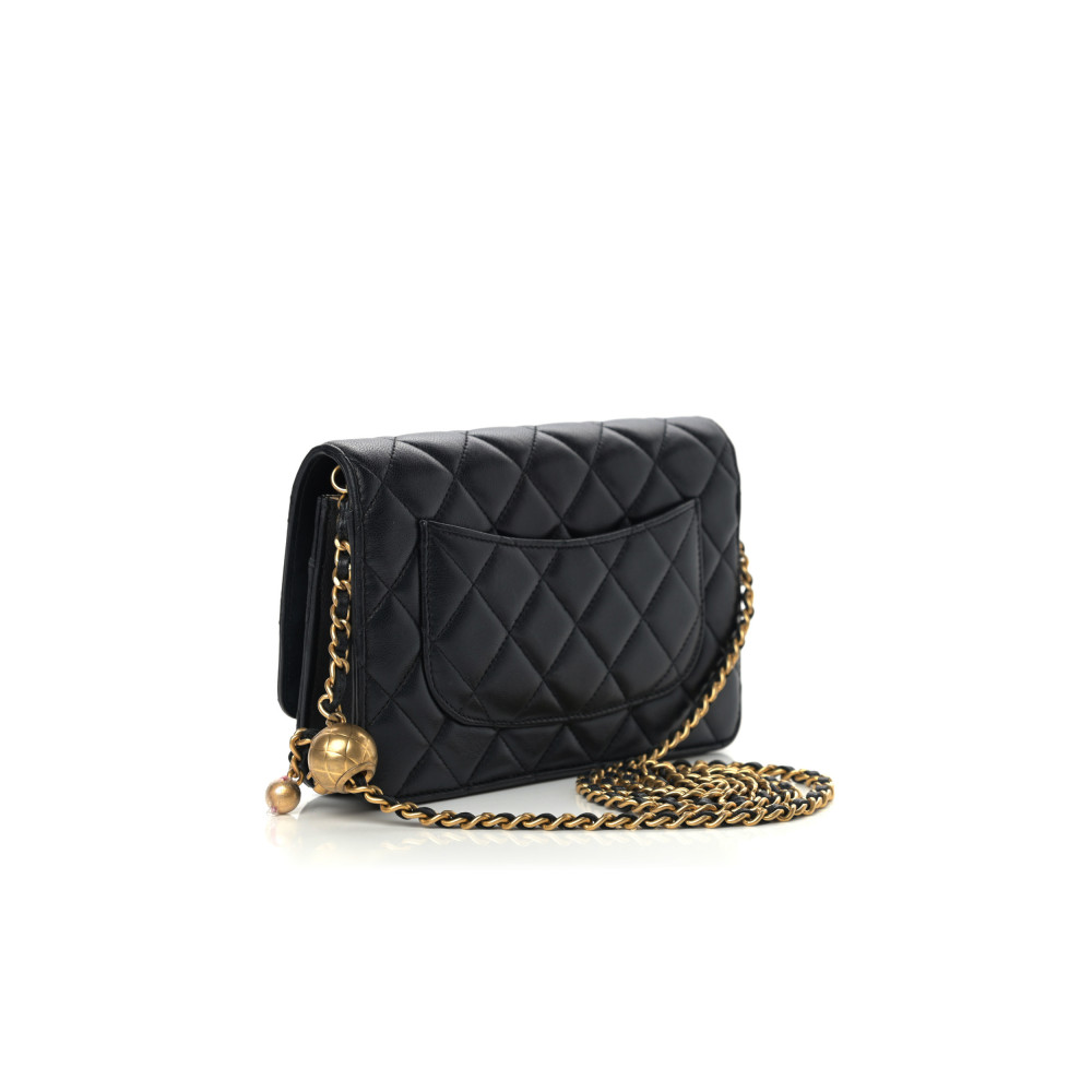 CHANEL PEARL CRUSH WALLET ON CHAIN