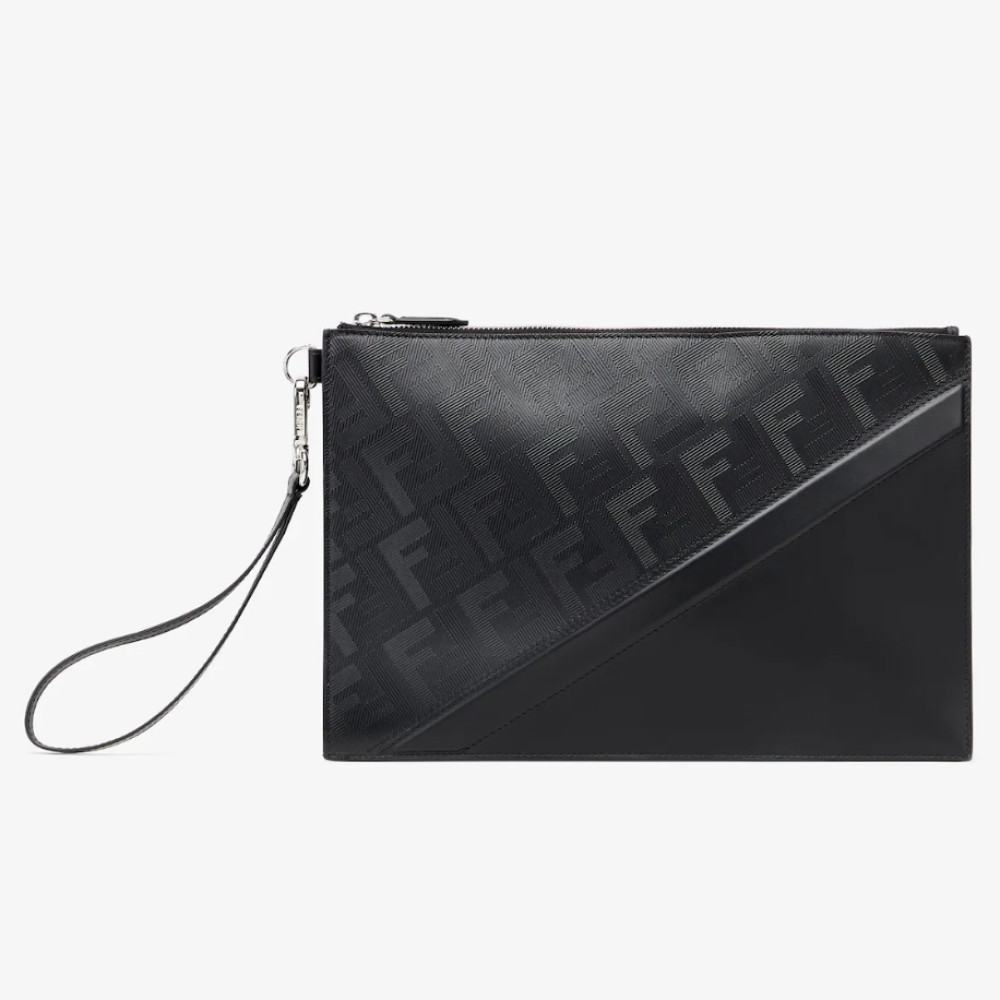 Fendi Shadow Diagonal Flat Pouch Fendi Shadow Diagonal Flat Pouch