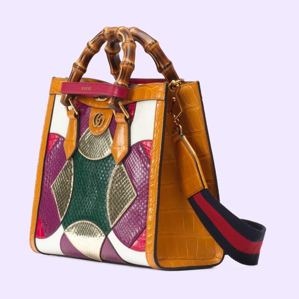 GUCCI NOJUM DIANA PYTHON SHOULDER BAG GUCCI NOJUM DIANA PYTHON SHOULDER BAG