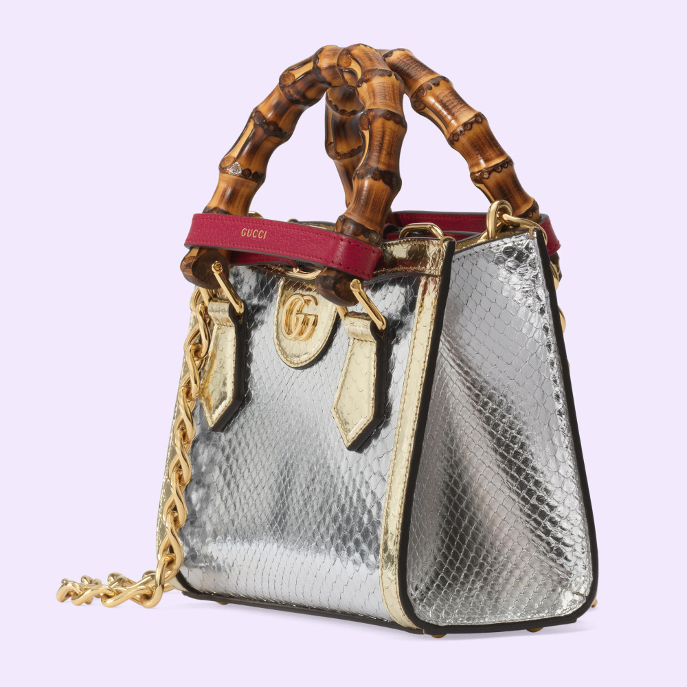 GUCCI NOJUM DIANA MINI PYTHON BAG GUCCI NOJUM DIANA MINI PYTHON BAG
