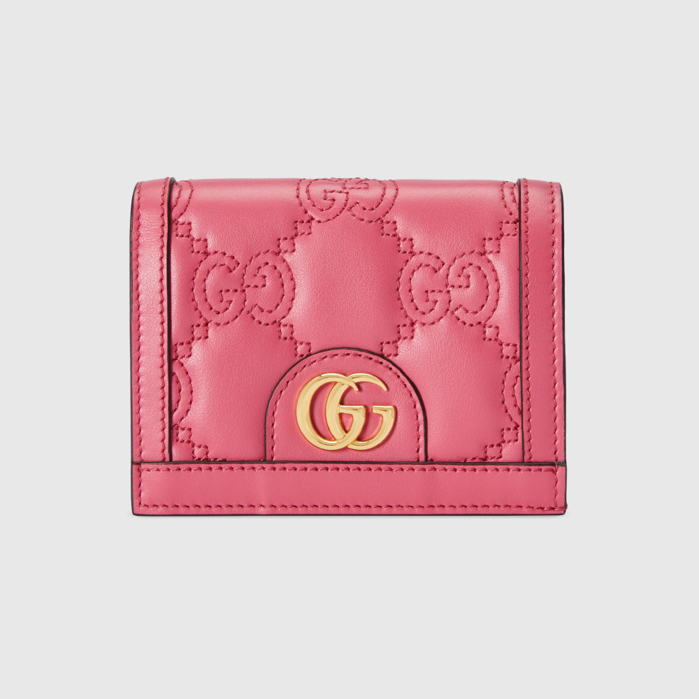 GG MATELASSÉ CARD CASE WALLET