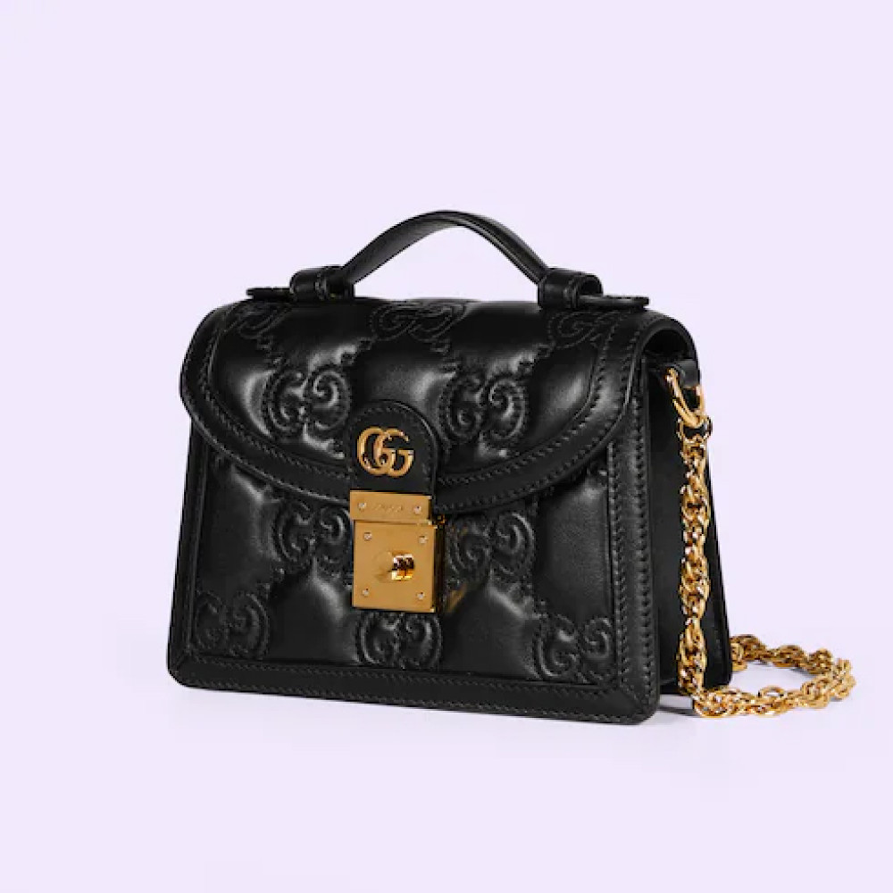 GG MATELASSÉ SMALL TOP HANDLE BAG GG MATELASSÉ SMALL TOP HANDLE BAG