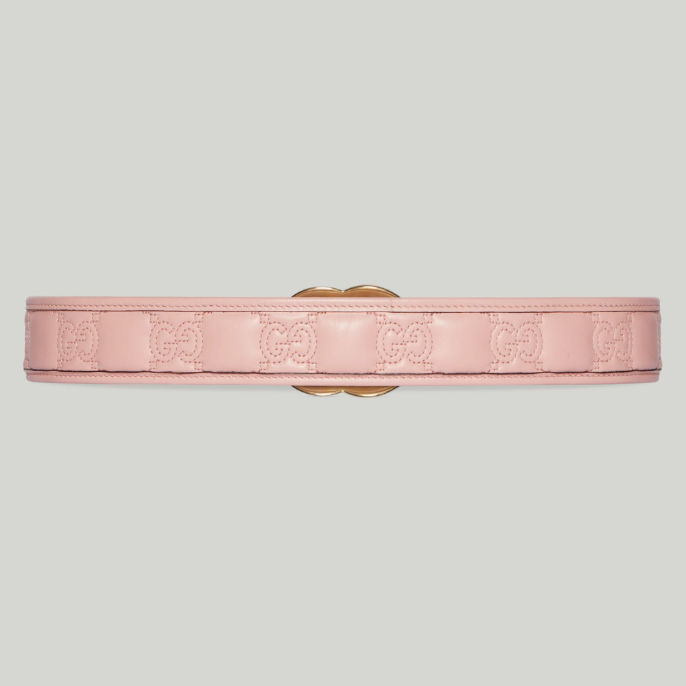 GG MARMONT MATELASSÉ WIDE BELT GG MARMONT MATELASSÉ WIDE BELT