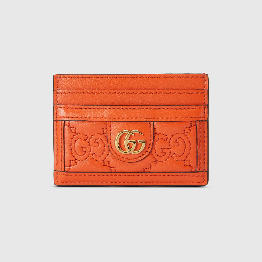 GG MATELASSÉ CARD CASE