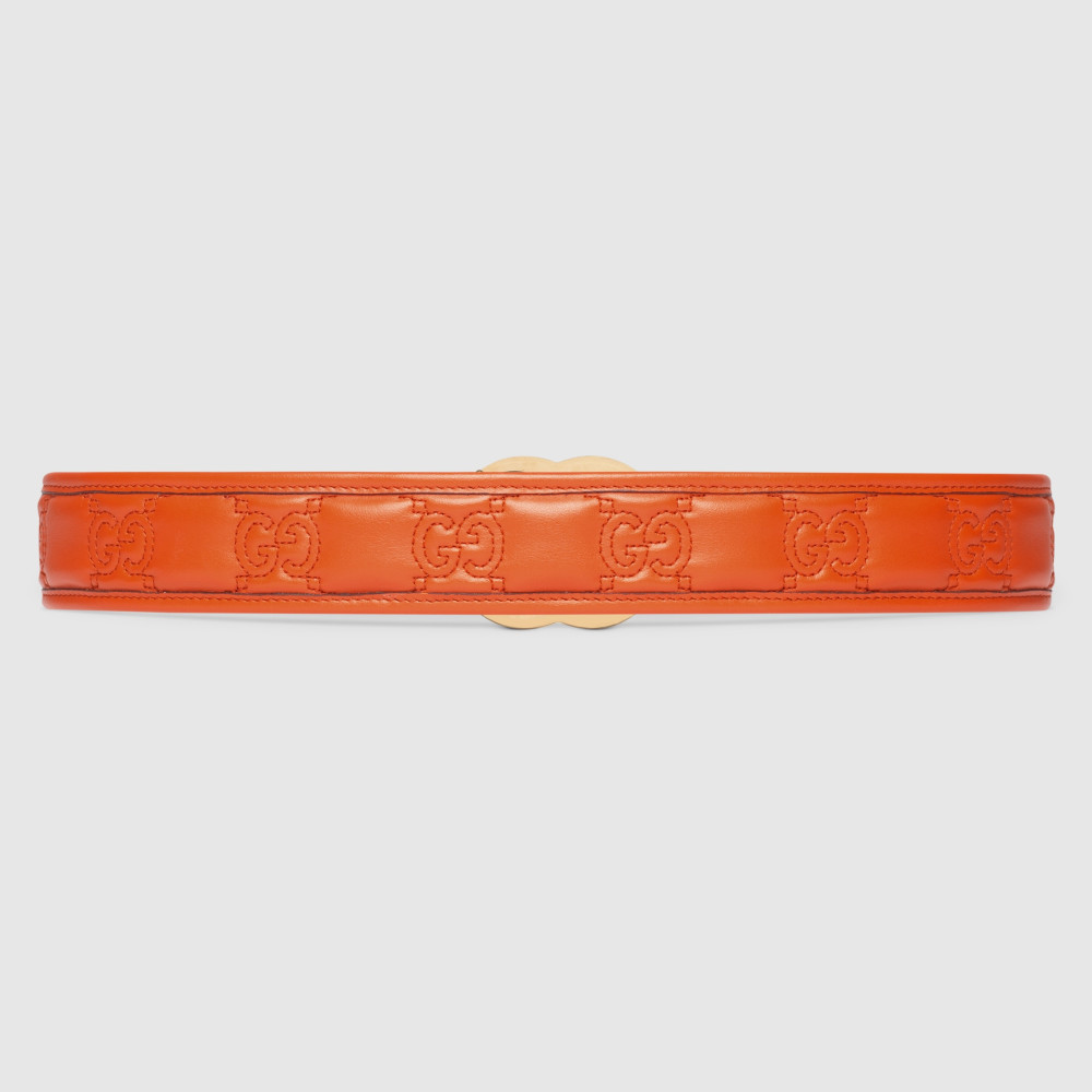 GG MARMONT MATELASSÉ WIDE BELT GG MARMONT MATELASSÉ WIDE BELT