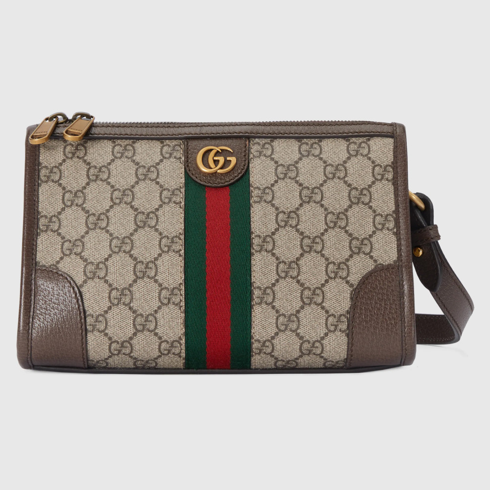 OPHIDIA GG MESSENGER BAG
