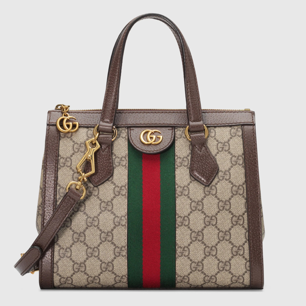 OPHIDIA GG SMALL TOTE BAG