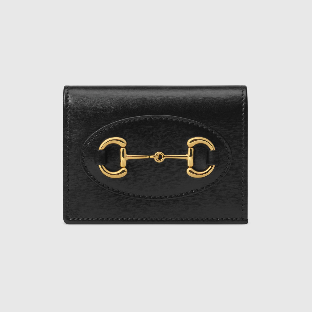 GUCCI HORSEBIT 1955 CARD CASE WALLET