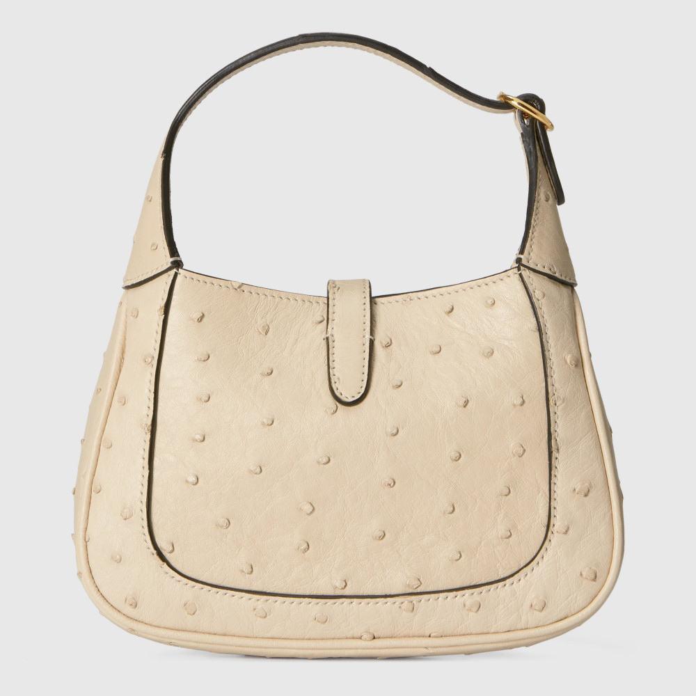 JACKIE 1961 OSTRICH MINI SHOULDER BAG JACKIE 1961 OSTRICH MINI SHOULDER BAG
