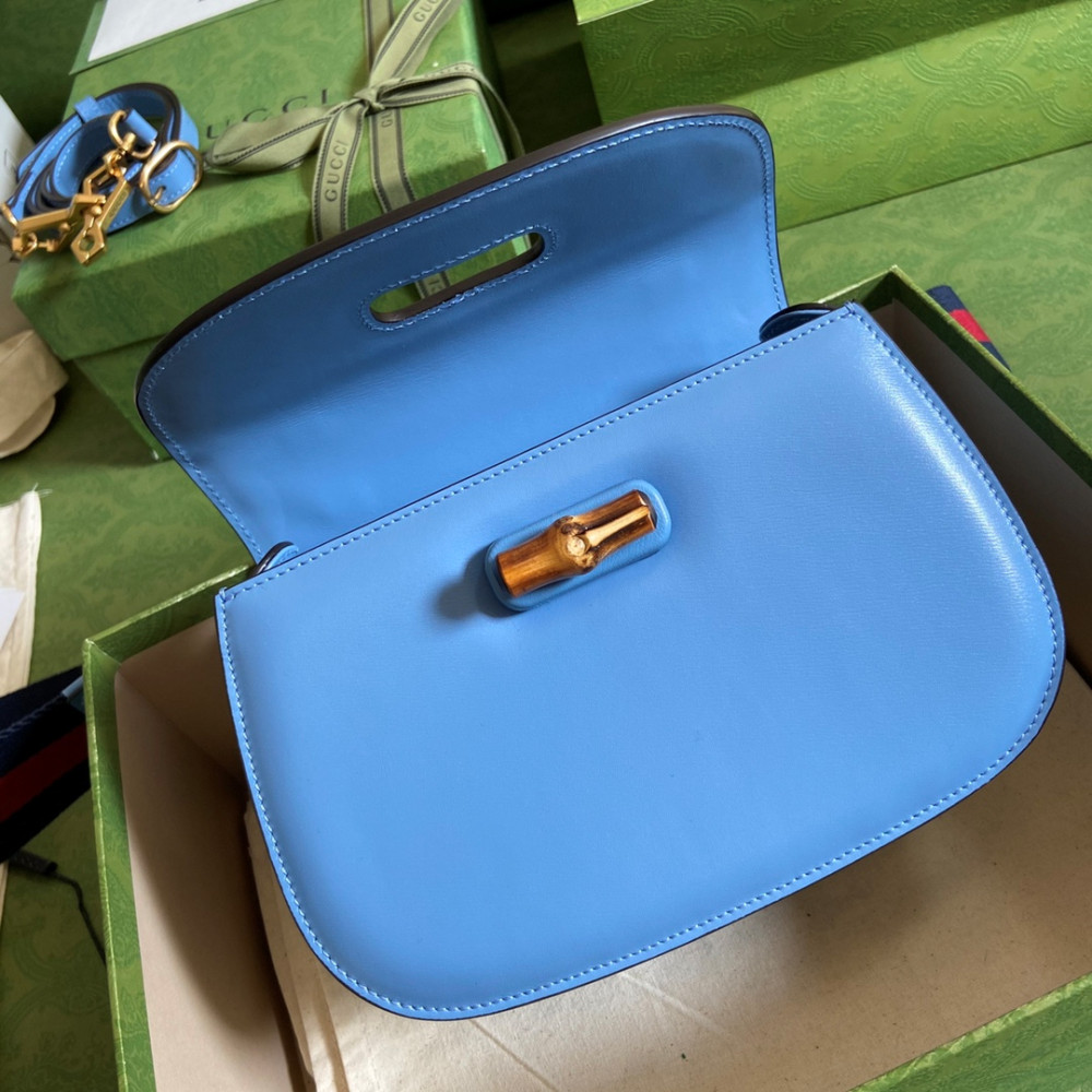GUCCI BAMBOO 1947 SMALL TOP HANDLE BAG GUCCI BAMBOO 1947 SMALL TOP HANDLE BAG