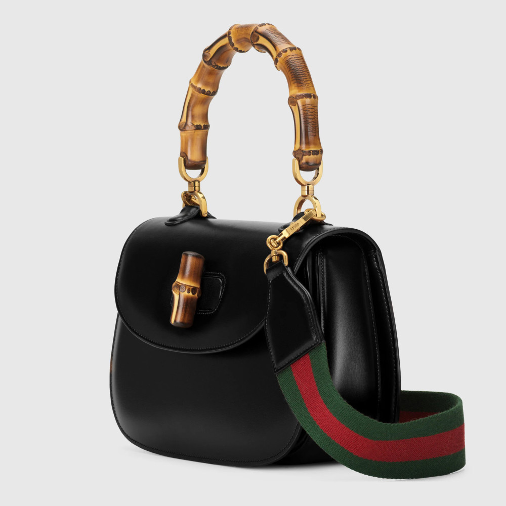 GUCCI BAMBOO 1947 MEDIUM TOP HANDLE BAG GUCCI BAMBOO 1947 MEDIUM TOP HANDLE BAG