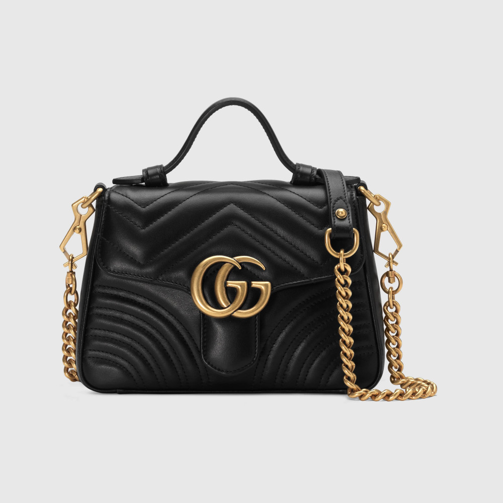 GG MARMONT MINI TOP HANDLE BAG