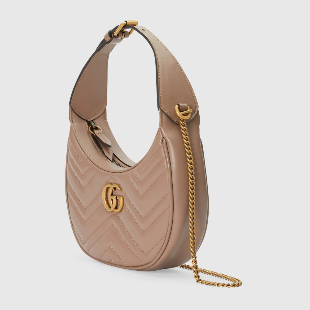 GG MARMONT HALF-MOON-SHAPED MINI BAG