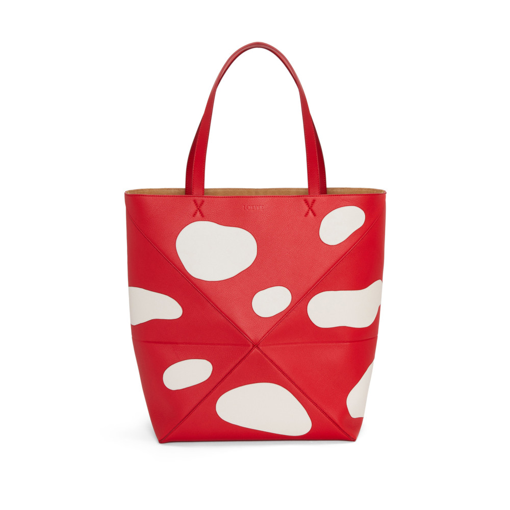 Mushroom large Puzzle Fold Tote Mushroom large Puzzle Fold Tote