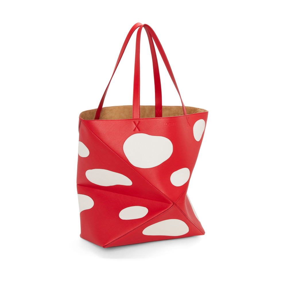Mushroom large Puzzle Fold Tote Mushroom large Puzzle Fold Tote