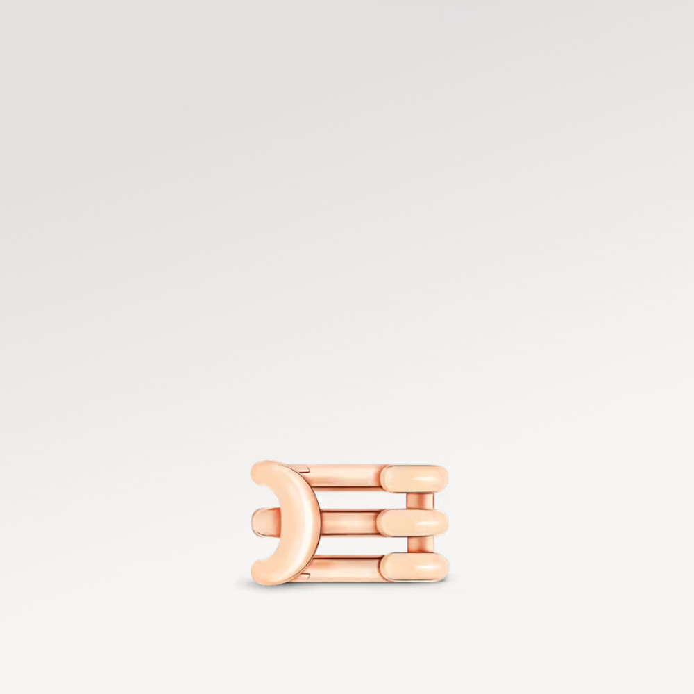 Idylle Blossom Ear Cuff, Pink Gold And Diamonds - Per Unit Idylle Blossom Ear Cuff, Pink Gold And Diamonds - Per Unit