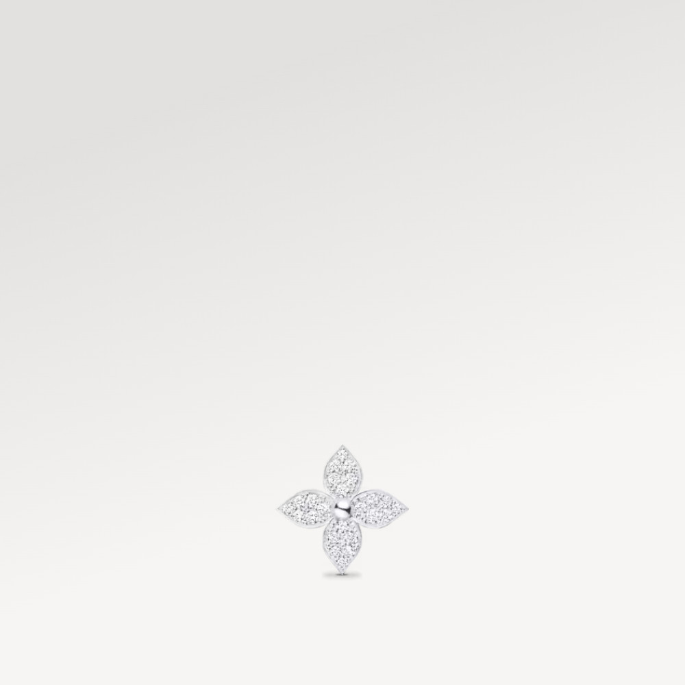 Idylle Blossom Stud, White Gold And Diamonds - Per Unit Idylle Blossom Stud, White Gold And Diamonds - Per Unit