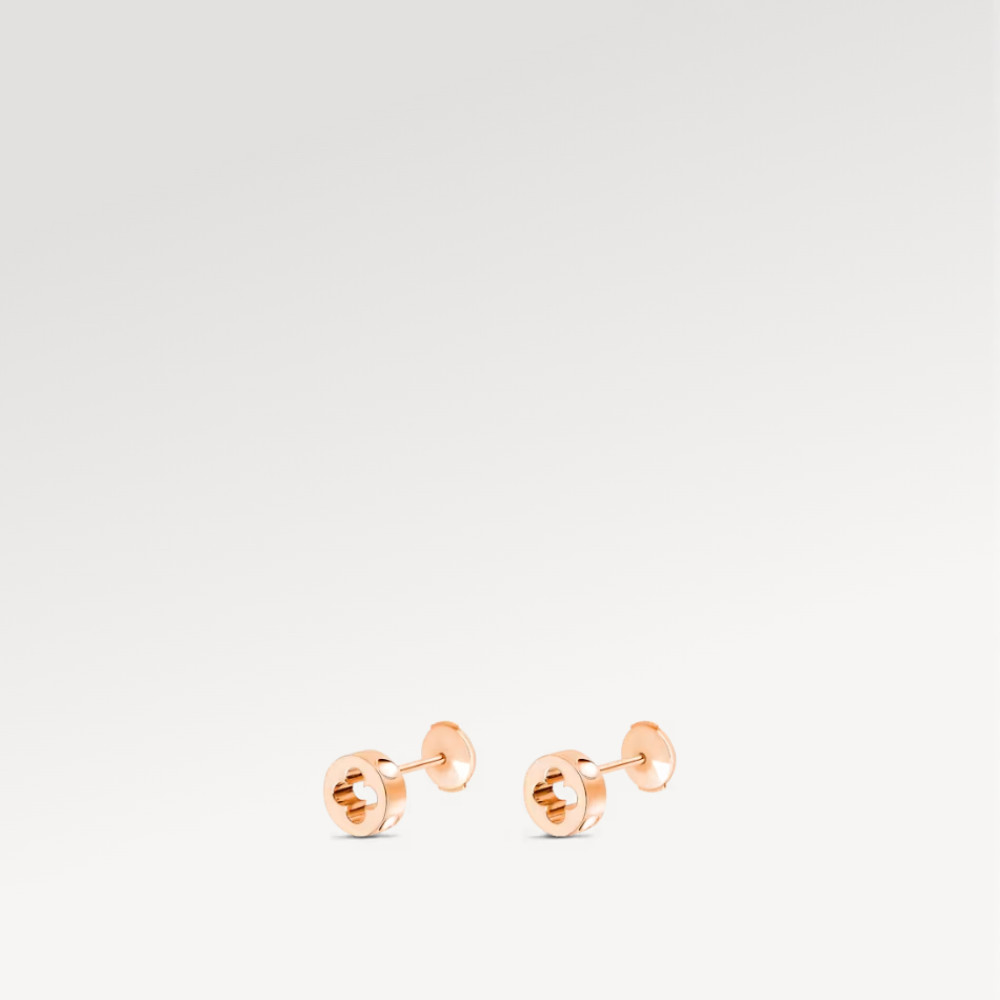 EMPREINTE EAR STUDS, PINK GOLD EMPREINTE EAR STUDS, PINK GOLD