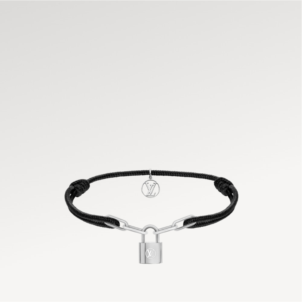Silver Lockit X Virgil Abloh Bracelet, Natural Titanium