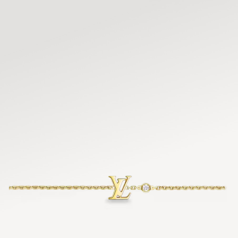 Idylle Blossom LV Bracelet, Yellow gold and diamond Idylle Blossom LV Bracelet, Yellow gold and diamond