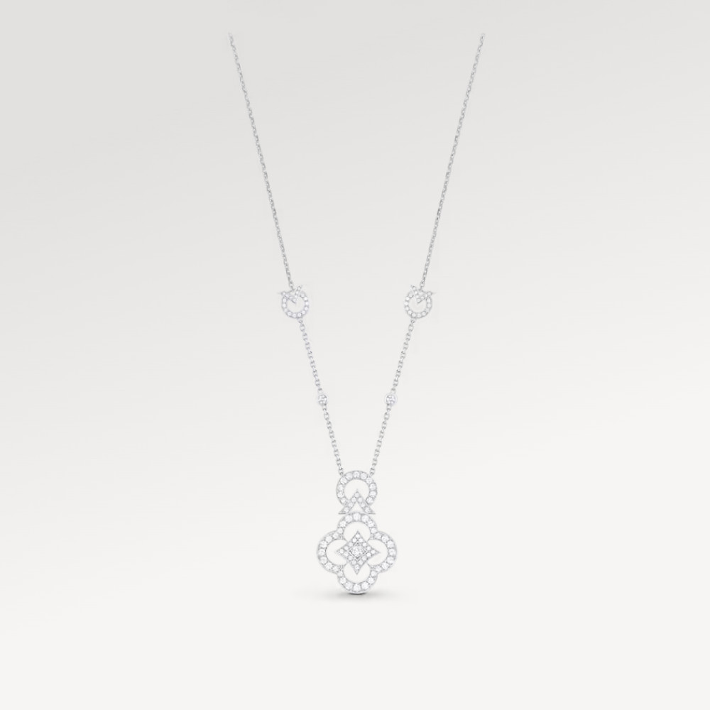 Les Ardentes Sautoir, White Gold And Diamonds