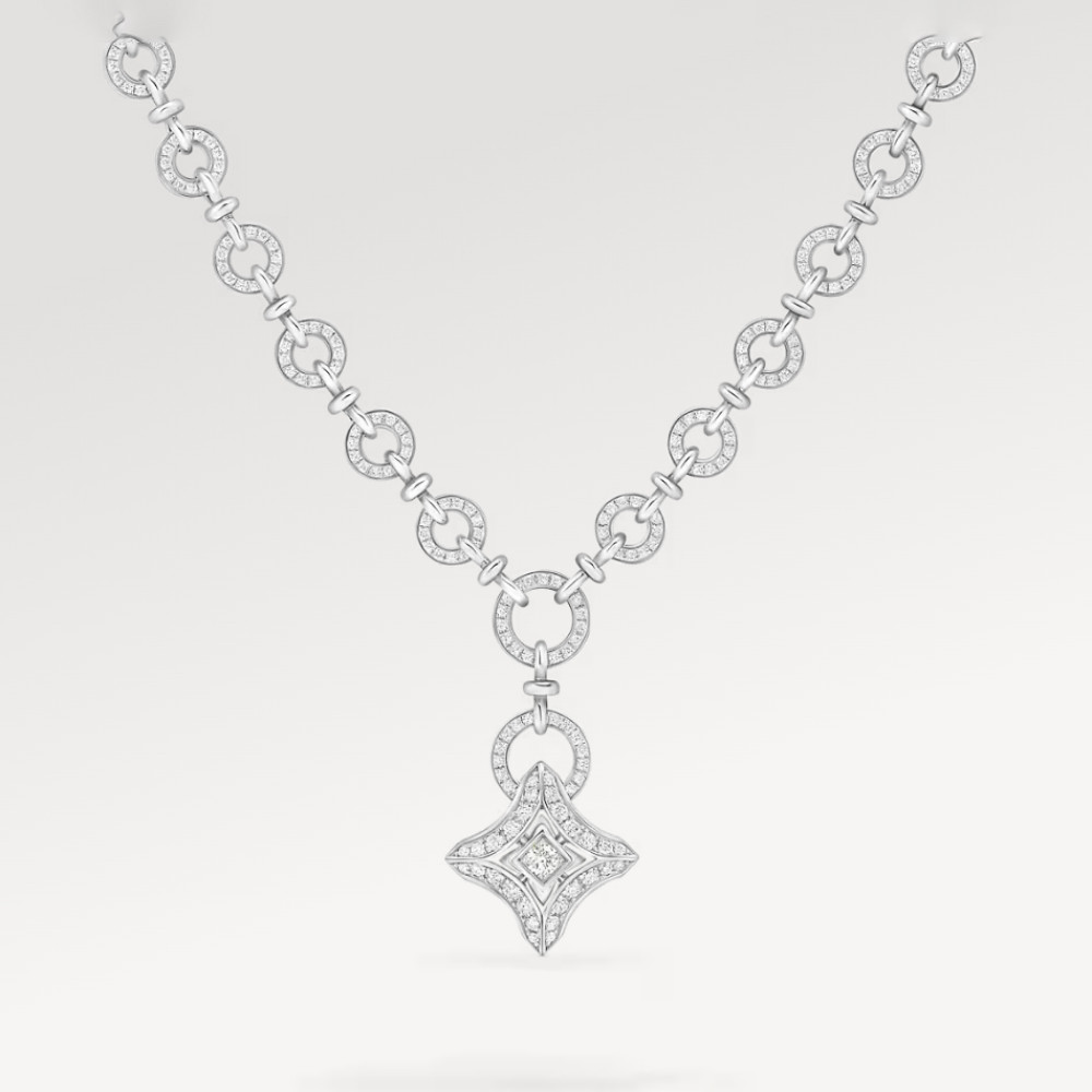 Ever Blossom Pendant, White Gold & Diamonds Ever Blossom Pendant, White Gold & Diamonds