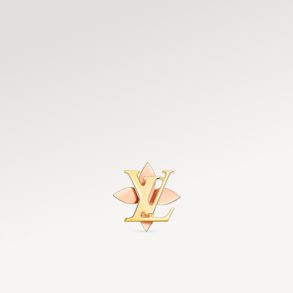 Idylle Blossom Reversible Stud, Pink And Yellow Gold And Diamond - Per Unit Idylle Blossom Reversible Stud, Pink And Yellow Gold And Diamond - Per Unit