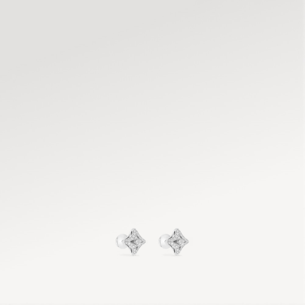 Ever Blossom Ear Studs, White Gold & Diamonds Ever Blossom Ear Studs, White Gold & Diamonds