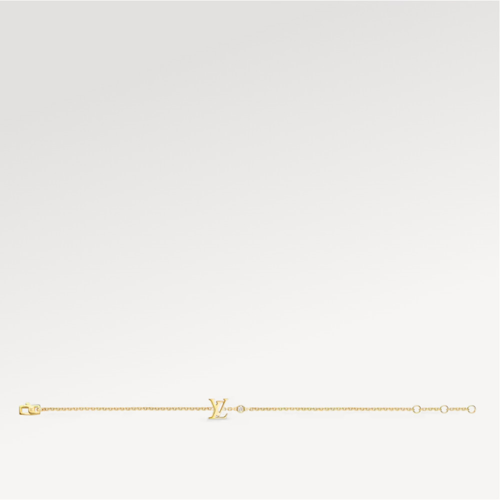 Idylle Blossom LV Bracelet, Yellow gold and diamond Idylle Blossom LV Bracelet, Yellow gold and diamond