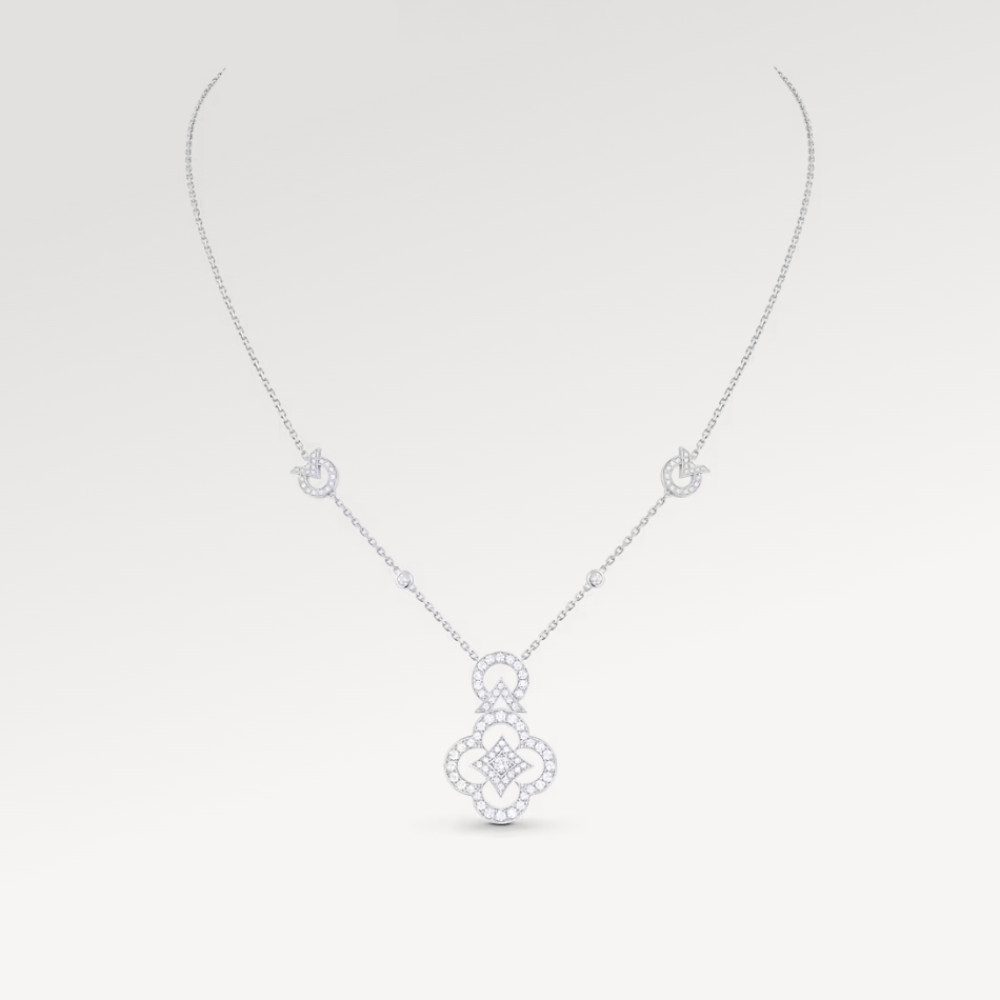 Les Ardentes Sautoir, White Gold And Diamonds Les Ardentes Sautoir, White Gold And Diamonds