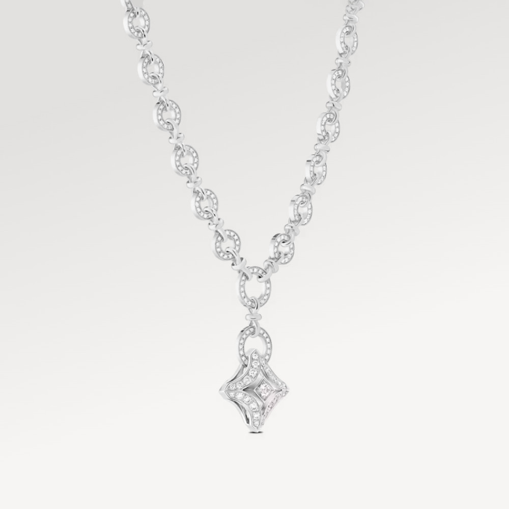 Ever Blossom Pendant, White Gold & Diamonds Ever Blossom Pendant, White Gold & Diamonds