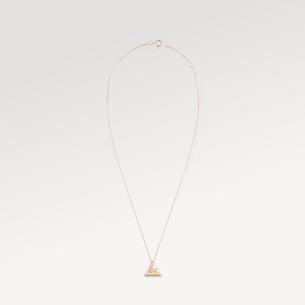 LV Volt One Small Pendant, Pink Gold And Diamond LV Volt One Small Pendant, Pink Gold And Diamond