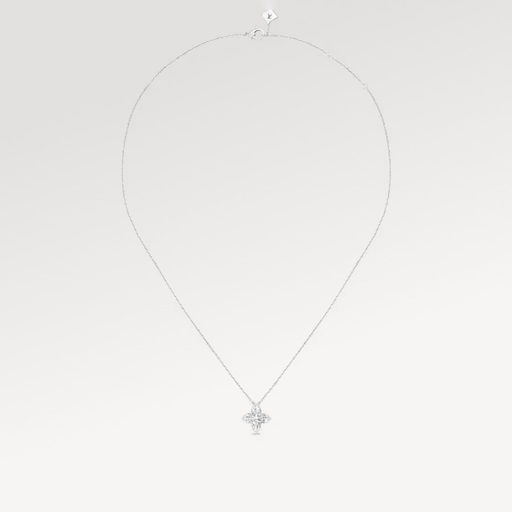 LV Diamonds Pendant, LV Monogram Star cut LV Diamonds Pendant, LV Monogram Star cut