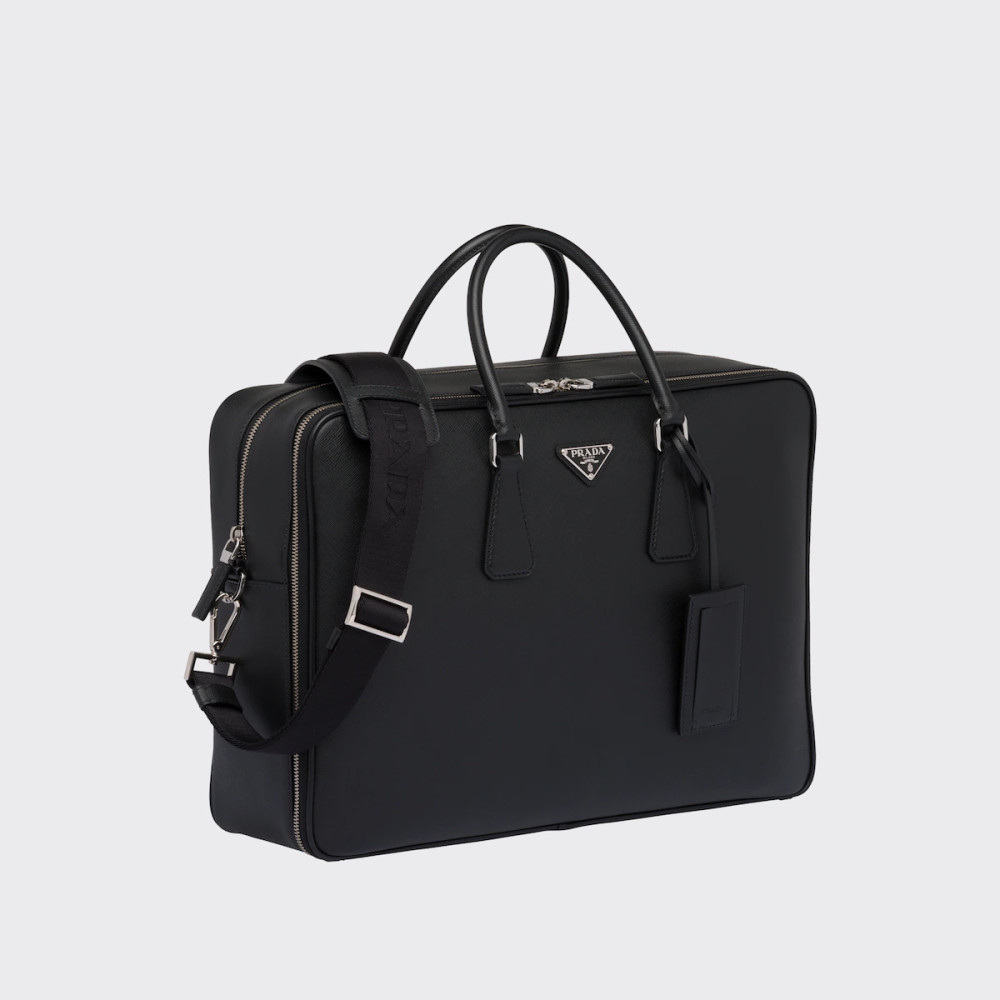 Saffiano Leather Work Bag Saffiano Leather Work Bag