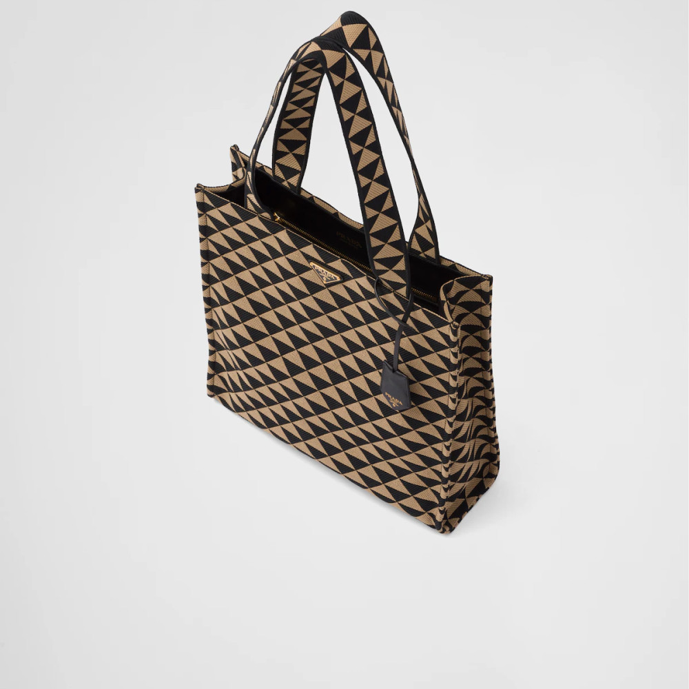 Prada Symbole bag in embroidered fabric Prada Symbole bag in embroidered fabric
