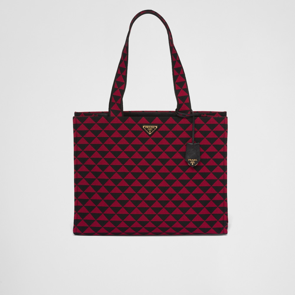 Prada Symbole bag in embroidered fabric Prada Symbole bag in embroidered fabric