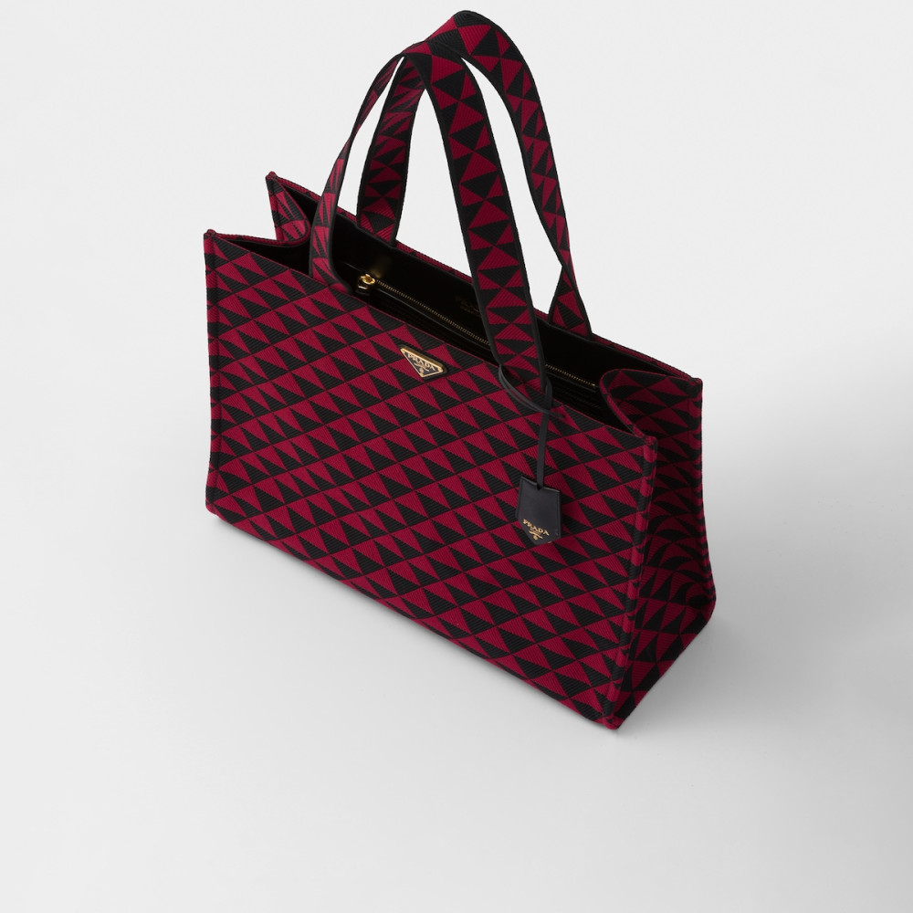 Prada Symbole bag in embroidered fabric Prada Symbole bag in embroidered fabric