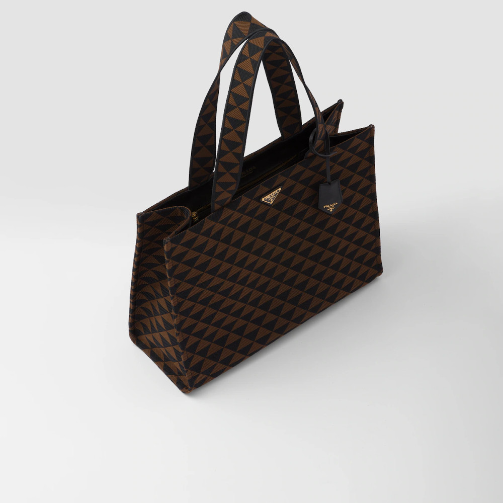 Prada Symbole bag in embroidered fabric Prada Symbole bag in embroidered fabric