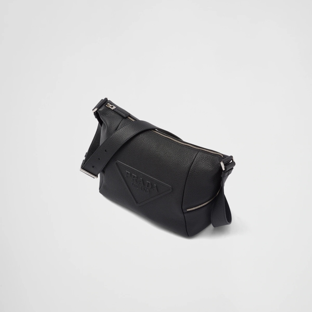 Leather bag with shoulder strap Leather bag with shoulder strap