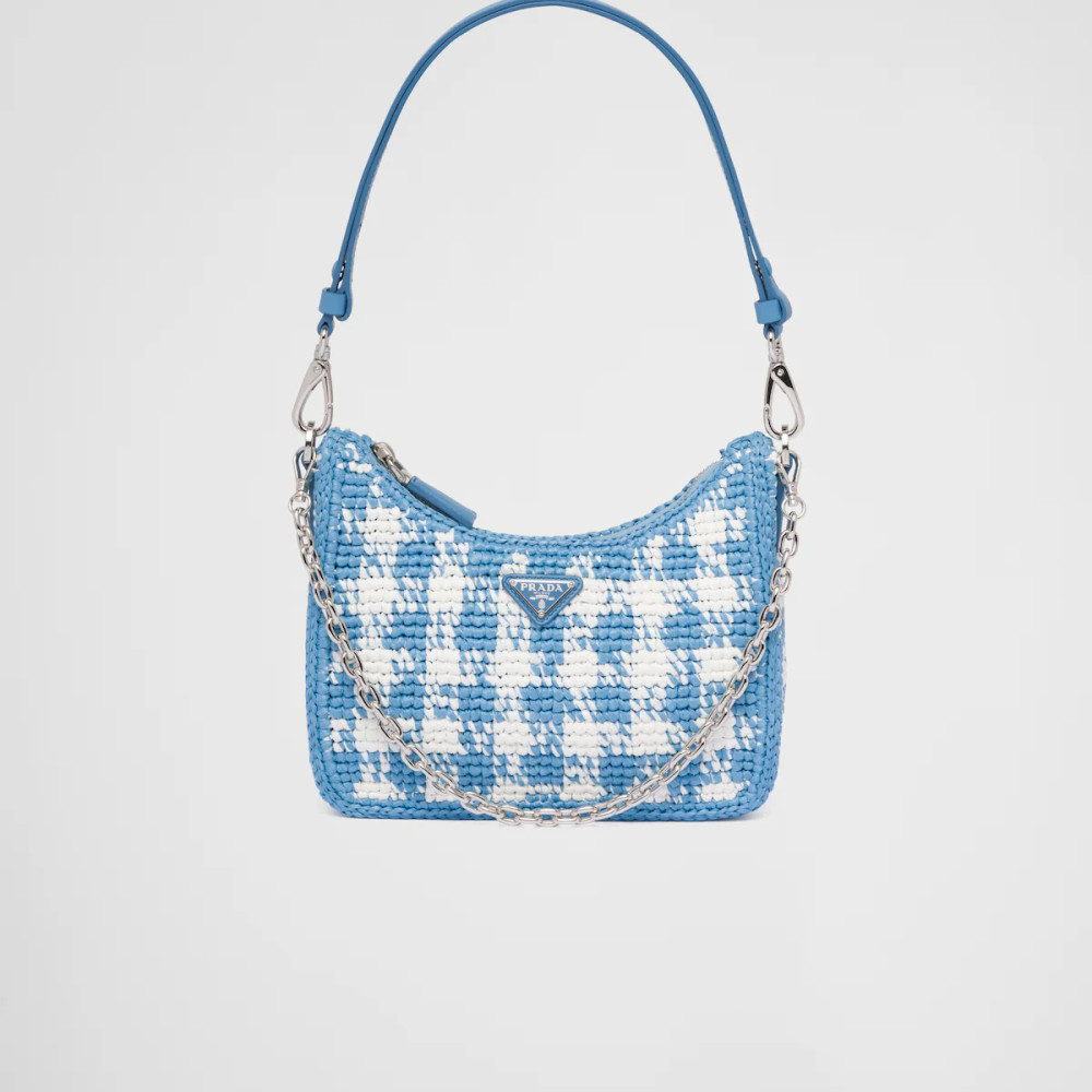 Prada Re-edition crochet mini-bag