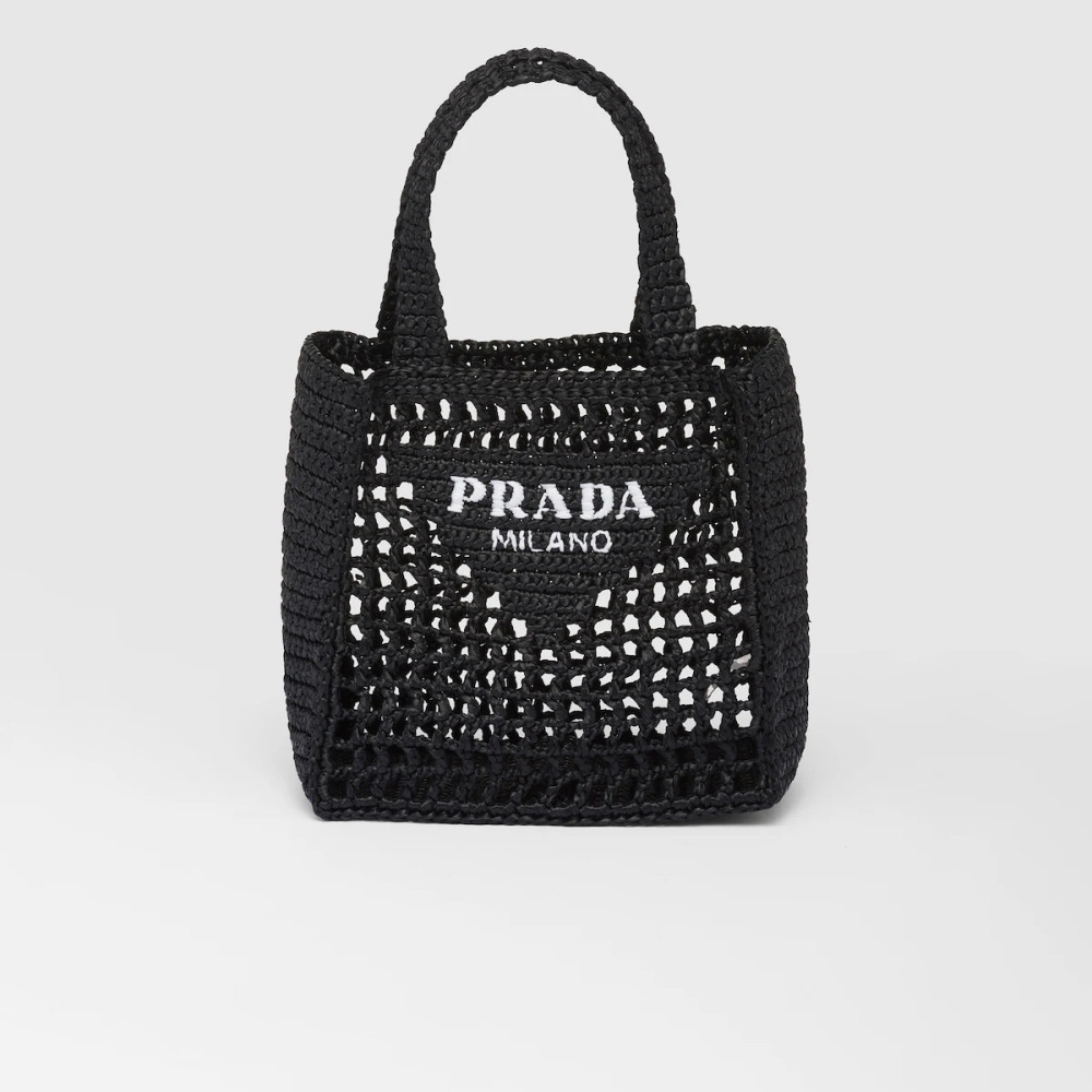 Small crochet tote bag
