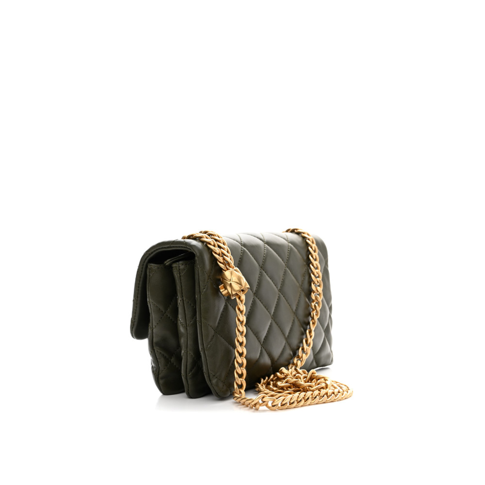 CHANEL SMALL PILLOW CRUSH FLAP BAG CHANEL SMALL PILLOW CRUSH FLAP BAG