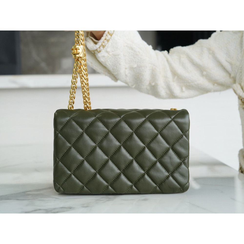 CHANEL SMALL PILLOW CRUSH FLAP BAG CHANEL SMALL PILLOW CRUSH FLAP BAG
