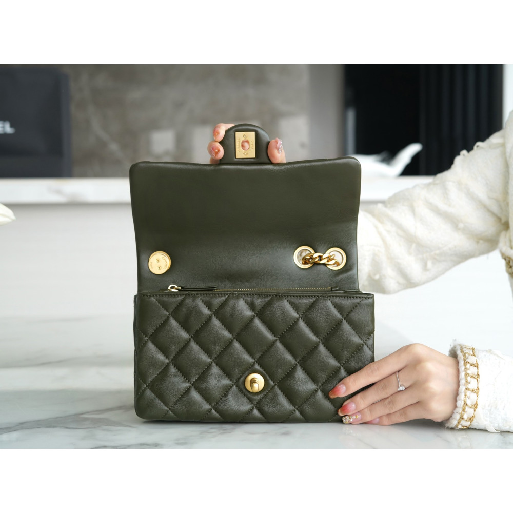 CHANEL SMALL PILLOW CRUSH FLAP BAG CHANEL SMALL PILLOW CRUSH FLAP BAG