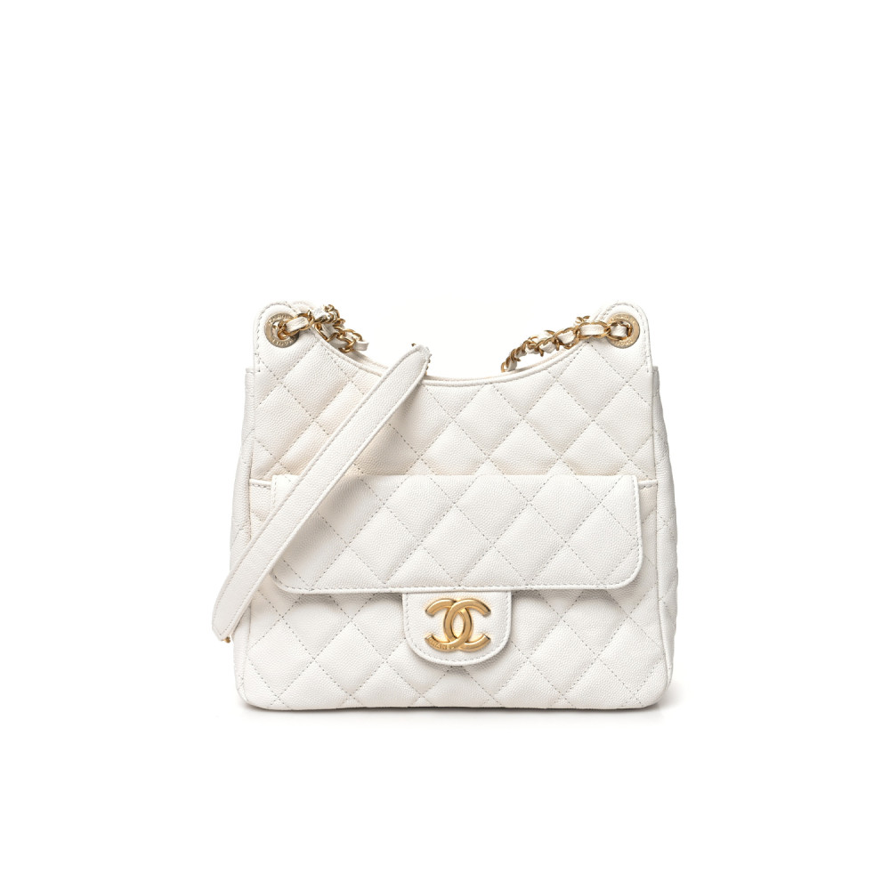 CHANEL WAVY HOBO BAG