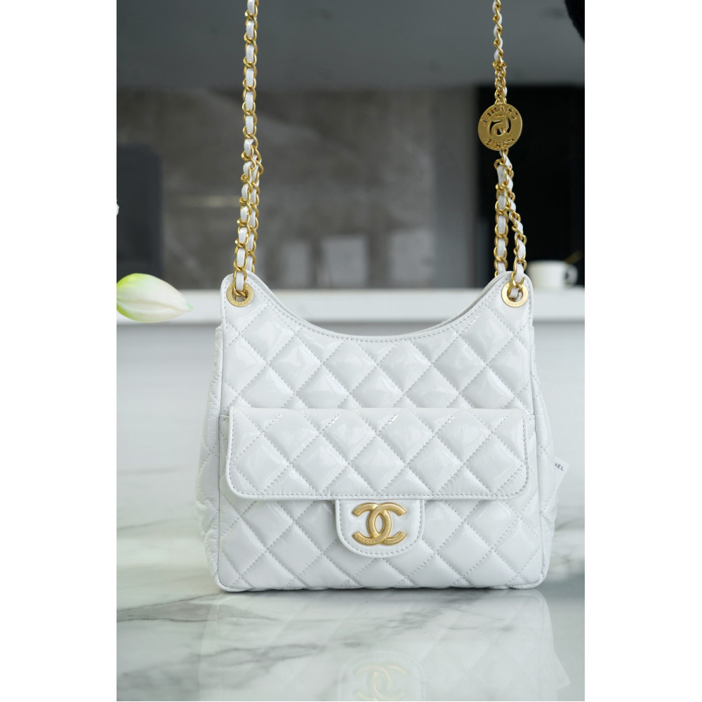 CHANEL WAVY HOBO BAG CHANEL WAVY HOBO BAG