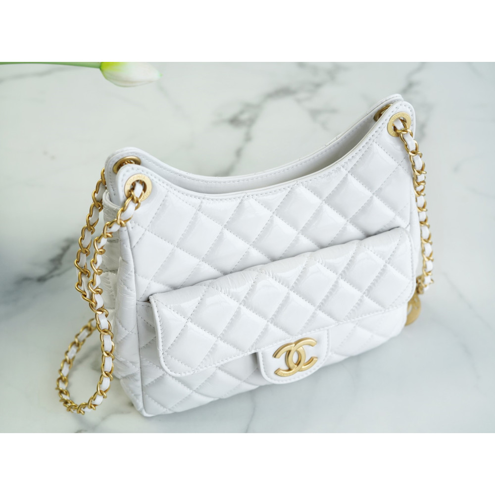 CHANEL WAVY HOBO BAG CHANEL WAVY HOBO BAG
